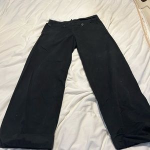 Prada cotton sailor pants - Black Sz 42